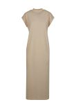 Build Your Brand Womens long extended shoulder dress