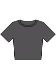 Build Your Brand Womens vintage cropped tee