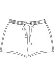 Build Your Brand Basic Womens basic sweat shorts