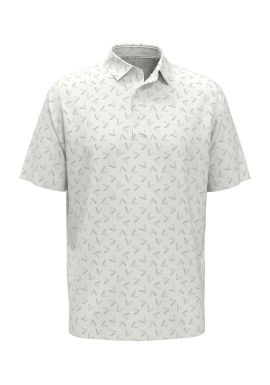 Callaway All-over large chev printed polo