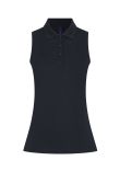Henbury Womens sleeveless Coolplus polo shirt