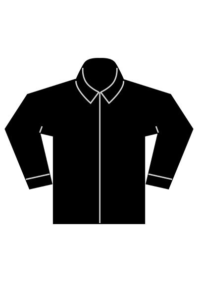 Henbury Long sleeve cotton-feel Coolplus shirt