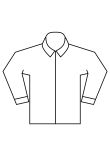 Henbury Long sleeve cotton-feel Coolplus shirt