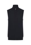 Henbury Sleeveless zip-through jumper