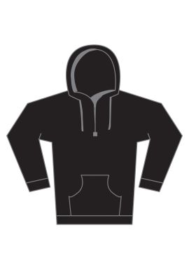 Kustom Kit Regular fit piqu hoodie with zipped pocket