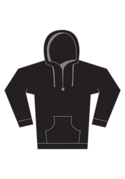 Kustom Kit Regular fit piqu hoodie with zipped pocket