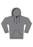 Kustom Kit Regular fit piqu hoodie with zipped pocket