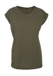 New Morning Studios Womens regular extended shoulder tee
