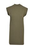 New Morning Studios Womens extended shoulder dress