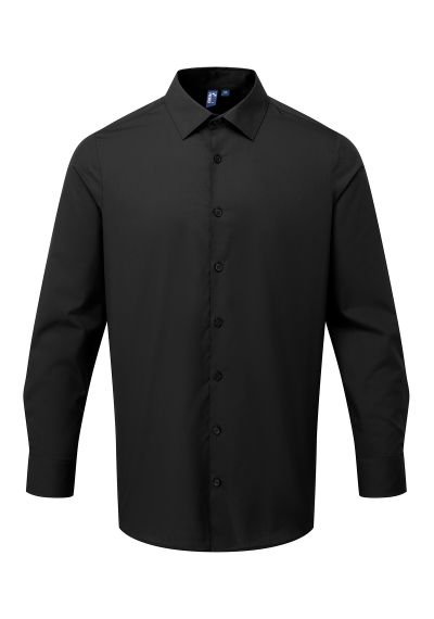 Premier Long sleeve Recyclight poplin shirt