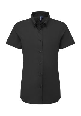 Premier Womens Supreme Oxford short sleeve shirt