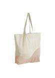 Westford Mill Organic cotton wave print maxi tote