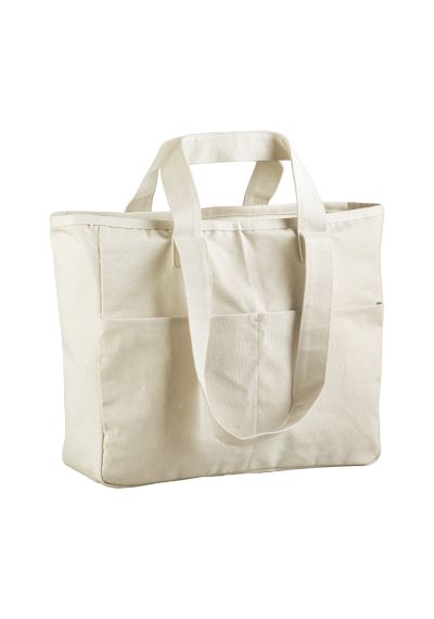 Westford Mill Double-handle cargo pocket tote