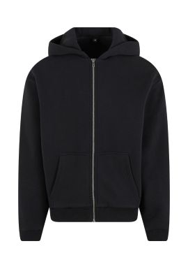 Build Your Brand Fluffy zip hoodie