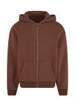 Build Your Brand Fluffy zip hoodie