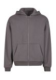 Build Your Brand Fluffy zip hoodie