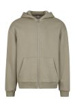 Build Your Brand Fluffy zip hoodie