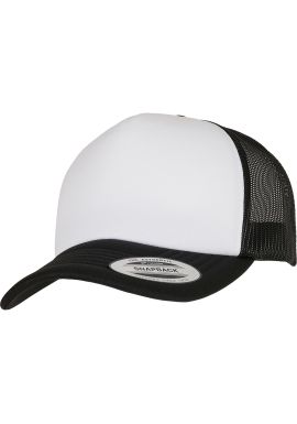 Flexfit by Yupoong YP Classics curved foam trucker cap  white front (6320W)