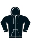 Gildan Softstyle midweight fleece adult full-zip hooded sweatshirt
