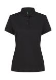 Henbury Womens recycled polyester polo shirt