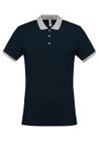 Kariban Two-tone piqu polo shirt