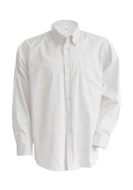 Kariban Men's long-sleeved Oxford shirt