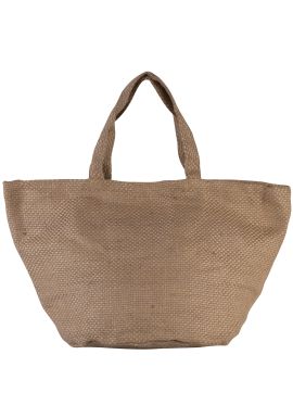 KiMood 100% natural yarn dyed jute bag