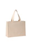 Nutshell Recycled premium canvas stand-up shopper