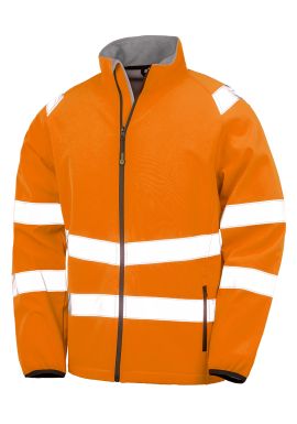 Result Genuine Recycled Recycled 2-layer printable safety softshell