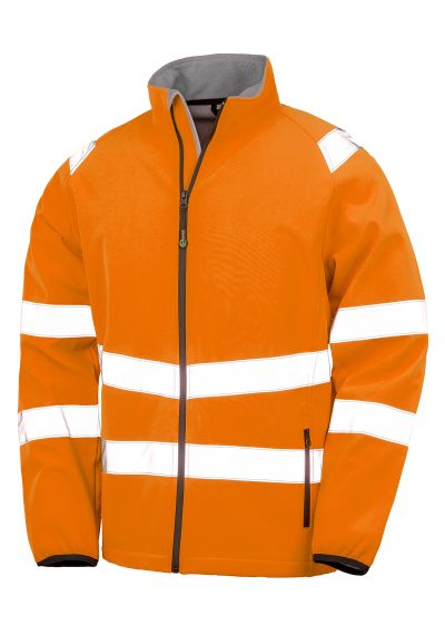 Result Genuine Recycled Recycled 2-layer printable safety softshell