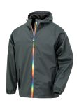 Result Genuine Recycled Prism PU waterproof jacket with recycled backing