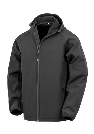Result Genuine Recycled Recycled 3-layer printable hooded softshell