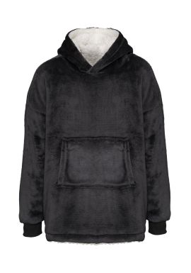 Ribbon The Kids Ribbon oversized cosy reversible sherpa hoodie