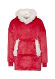 Ribbon The Kids Ribbon oversized cosy reversible sherpa hoodie