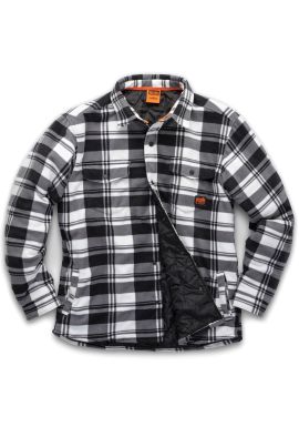 Scruffs Worker padded checked shirt