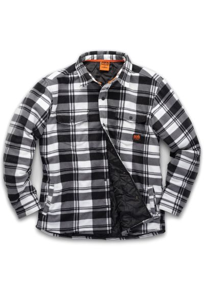 Scruffs Worker padded checked shirt