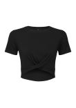 TriDri Womens TriDri twist crop top