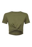 TriDri Womens TriDri twist crop top