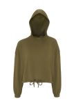TriDri Women's TriDri cropped oversize hoodie