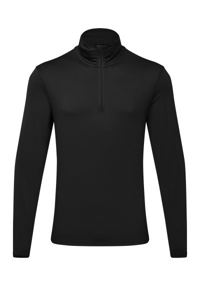 TriDri TriDri recycled long sleeve brushed back  zip top