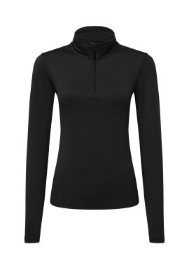TriDri Womens TriDri recycled long sleeve brushed back  zip top