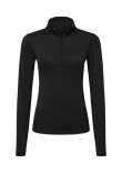 TriDri Womens TriDri recycled long sleeve brushed back  zip top