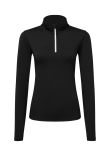 TriDri Womens TriDri recycled long sleeve brushed back  zip top