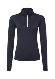 TriDri Womens TriDri recycled long sleeve brushed back  zip top