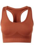 TriDri TriDri seamless '3D fit' multi-sport sculpt solid colour bra