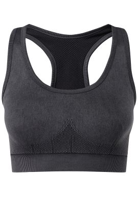 TriDri TriDri seamless '3D fit' multi-sport denim look bra
