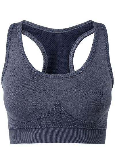 TriDri TriDri seamless '3D fit' multi-sport denim look bra
