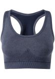 TriDri TriDri seamless '3D fit' multi-sport denim look bra