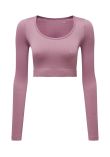 TriDri Womens TriDri ribbed seamless '3D Fit' crop top
