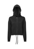 TriDri Womens TriDri recycled drawstring full-zip hoodie